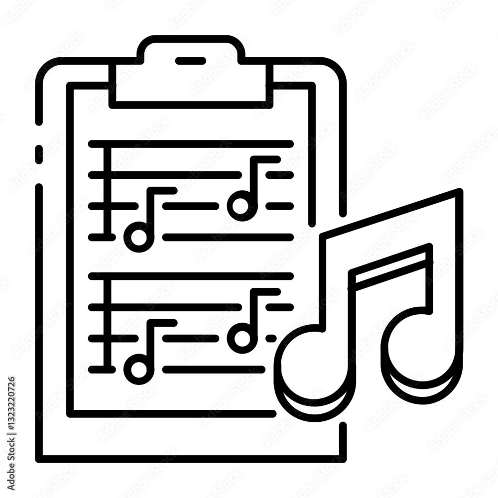 This Music Notes icon is suitable for Audio, Music, etc This Music Notes icon is suitable for Audio, Music, etc