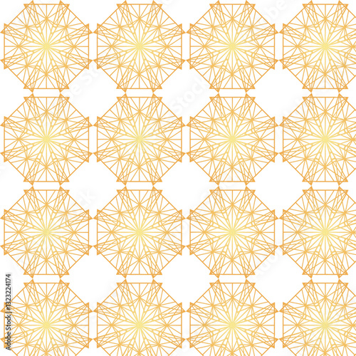 vector seamless pattern with flowers