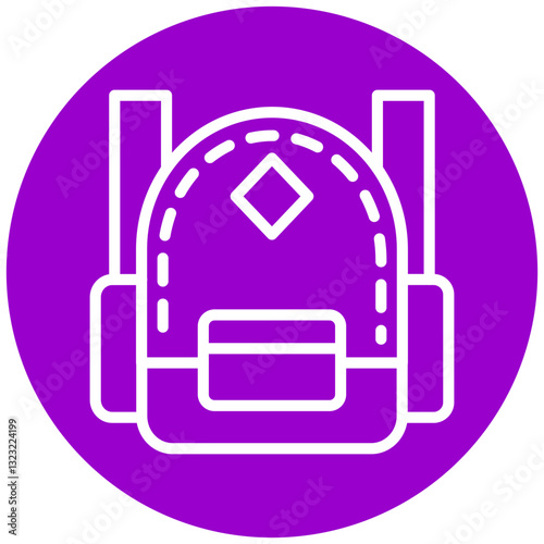 Vector Design Bagpack Icon Style