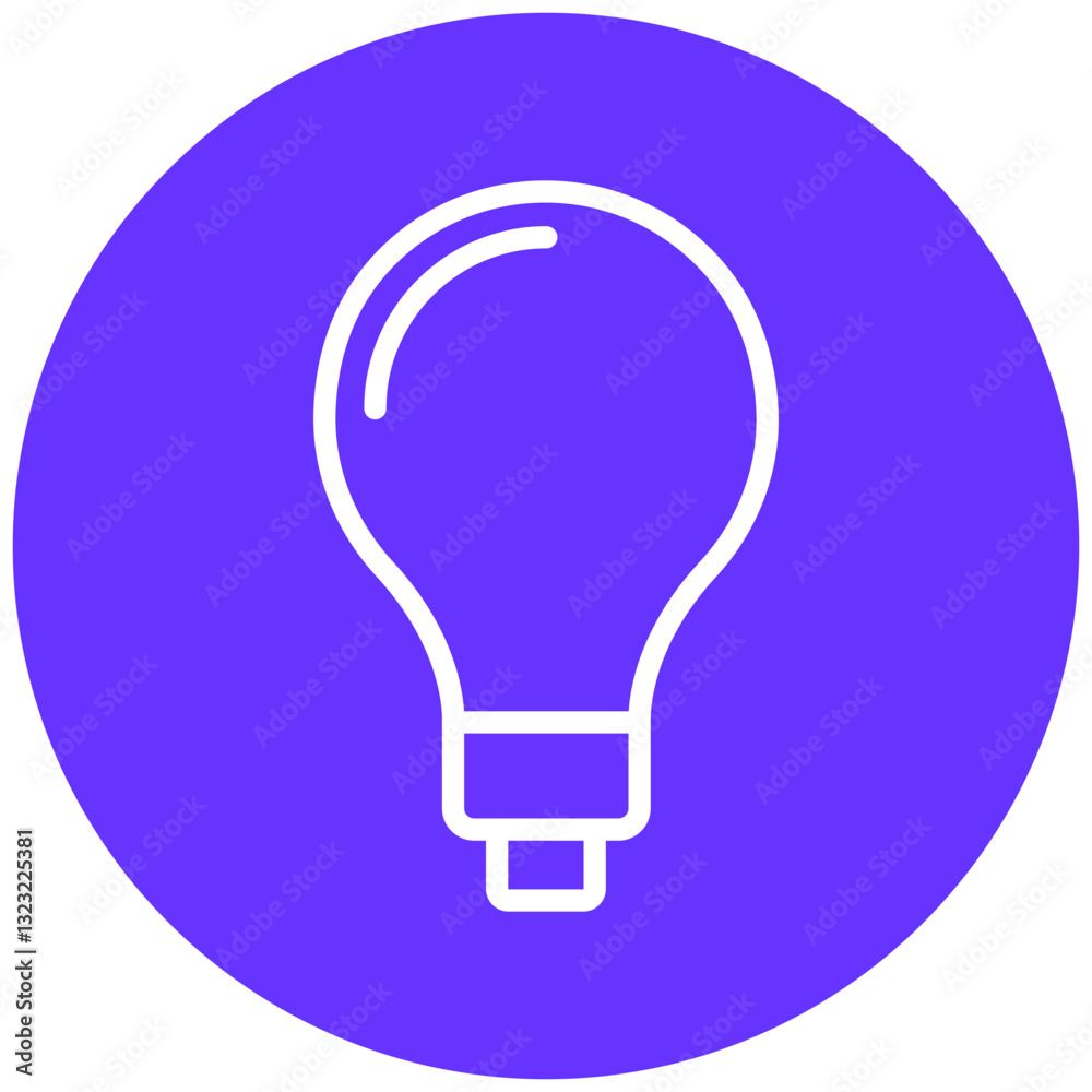 Vector Design Bulb Icon Style Vector Design Bulb Icon Style
