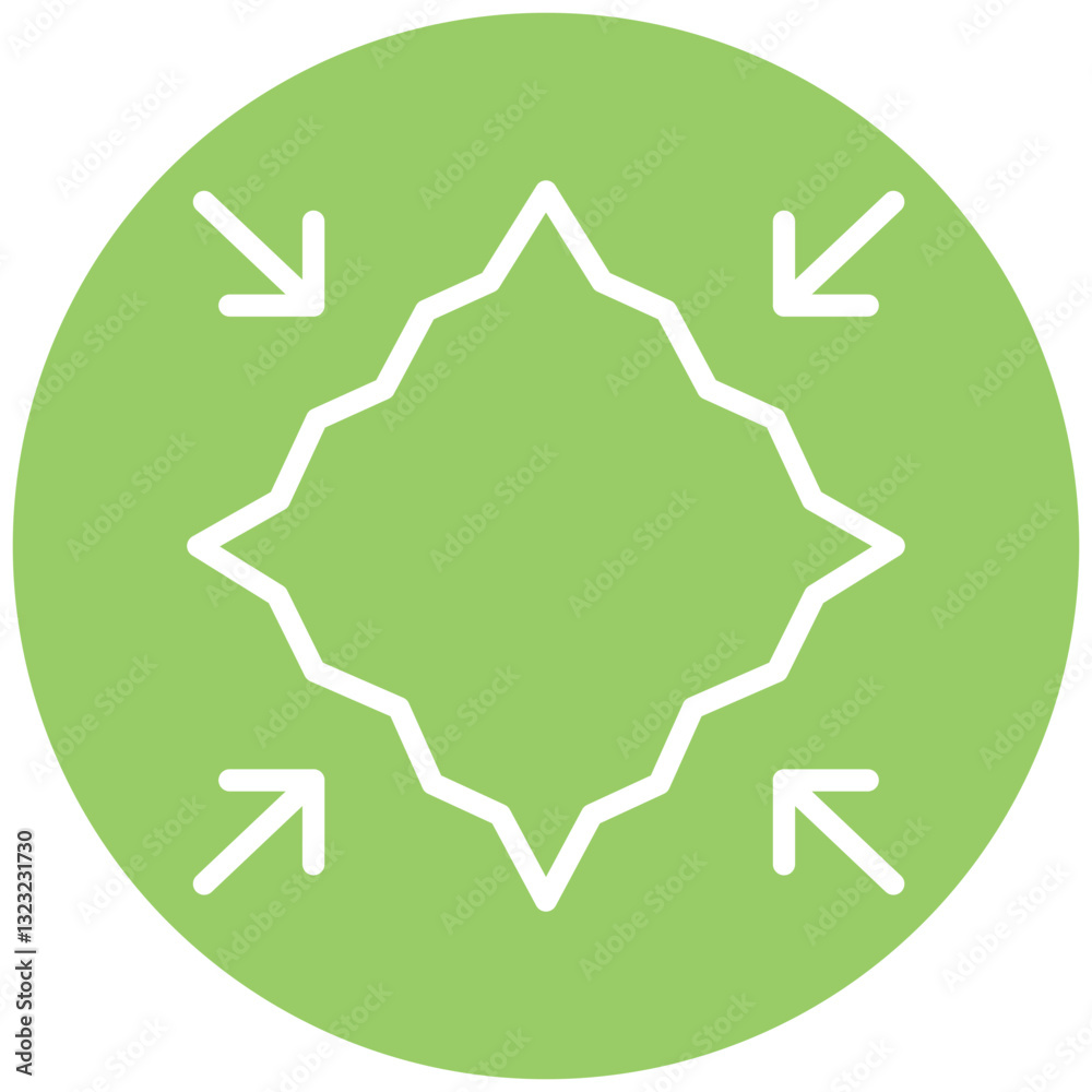 Vector Design Shrink Icon Style Vector Design Shrink Icon Style