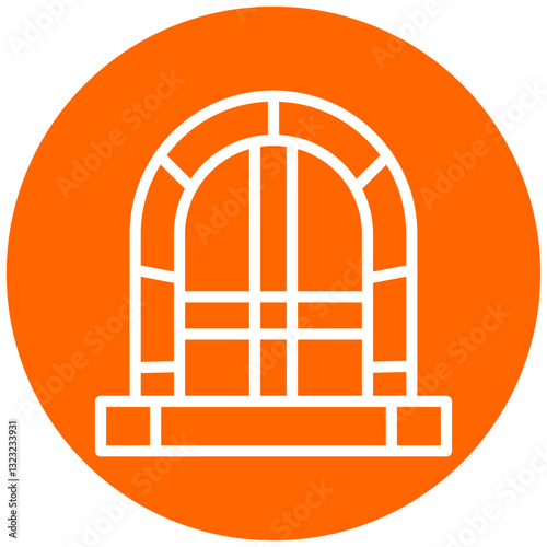 Dungeon Vector Design Icon Style