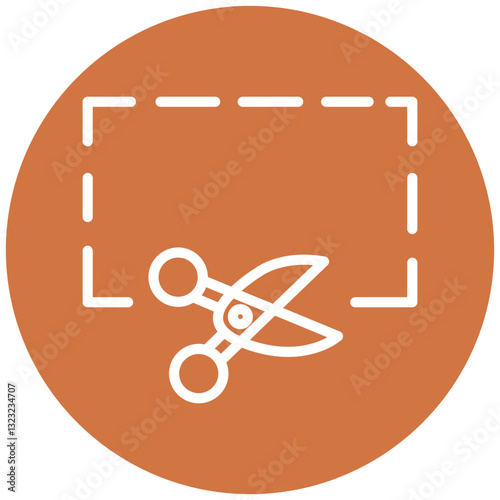 Coupon Cutter Vector Design Icon Style
