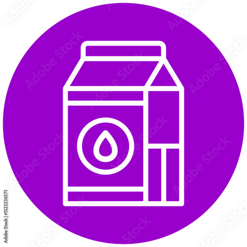 Milk Vector Design Icon Style