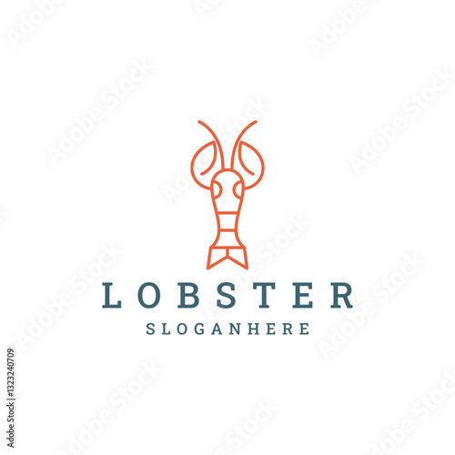 Lobster Seafood logo design inspiration
