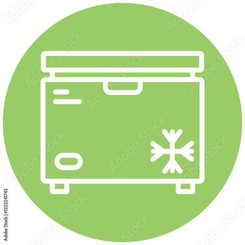 Vector Design Freezer Icon Style
