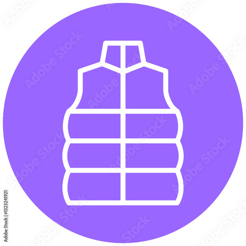 Vector Design Coat Vest Icon Style