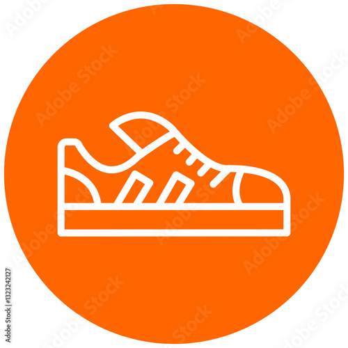 Vector Design Casual Shoes Icon Style