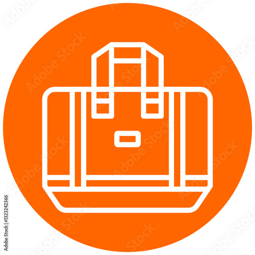 Vector Design Totebag Icon Style