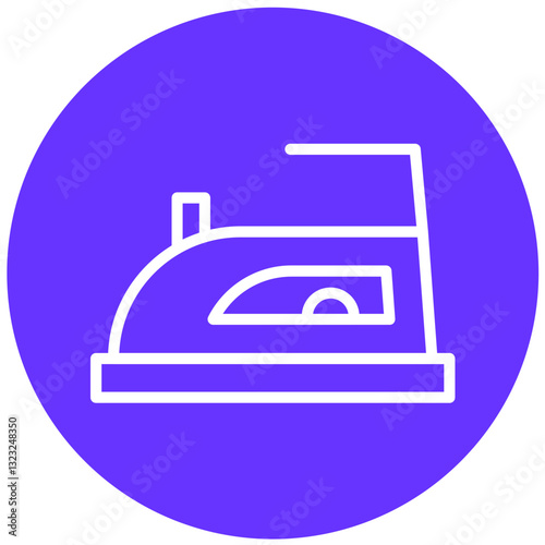 Vector Design Iron Icon Style