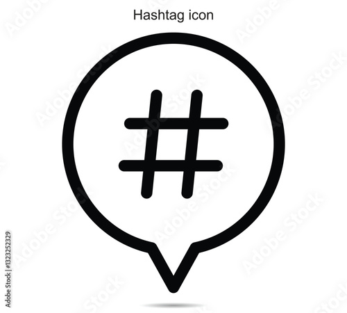 Hashtag icon