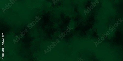 abstract cloud and vapor texture background. Black and Green smoke aquarelle smudge illustration smooth grungy smokey light green colors ink glow. green color powder explosion	
