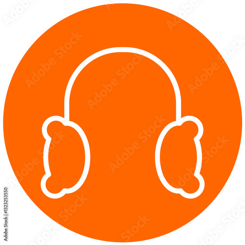 Vector Design Earmuffs Icon Style