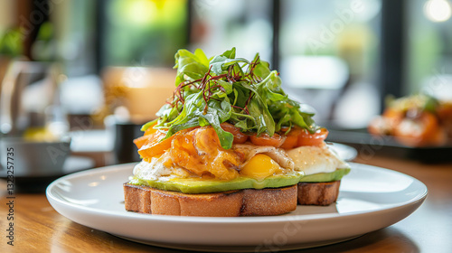 toast with avocado