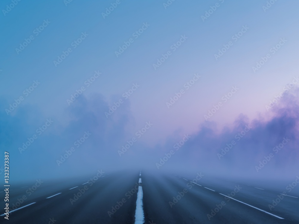 Twilight Blue Landscape Dark Asphalt Smoke Abstract Texture. Twilight Blue Landscape Dark Asphalt Smoke Abstract Texture.