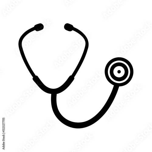 Stethoscope, a medical tool for listening to sounds inside the body