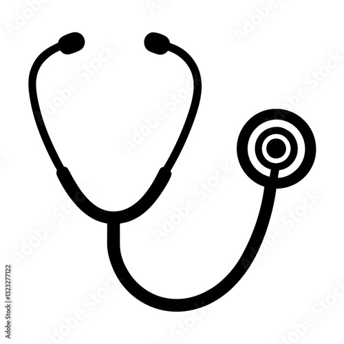 Stethoscope, a medical tool for listening to sounds inside the body