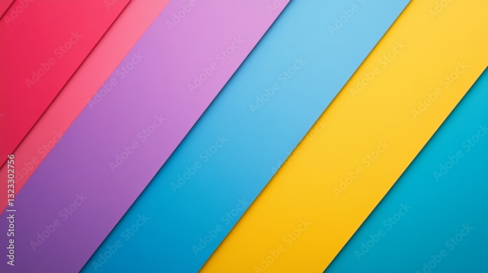 Colorful Diagonal Geometric Abstract Background Design Colorful Diagonal Geometric Abstract Background Design