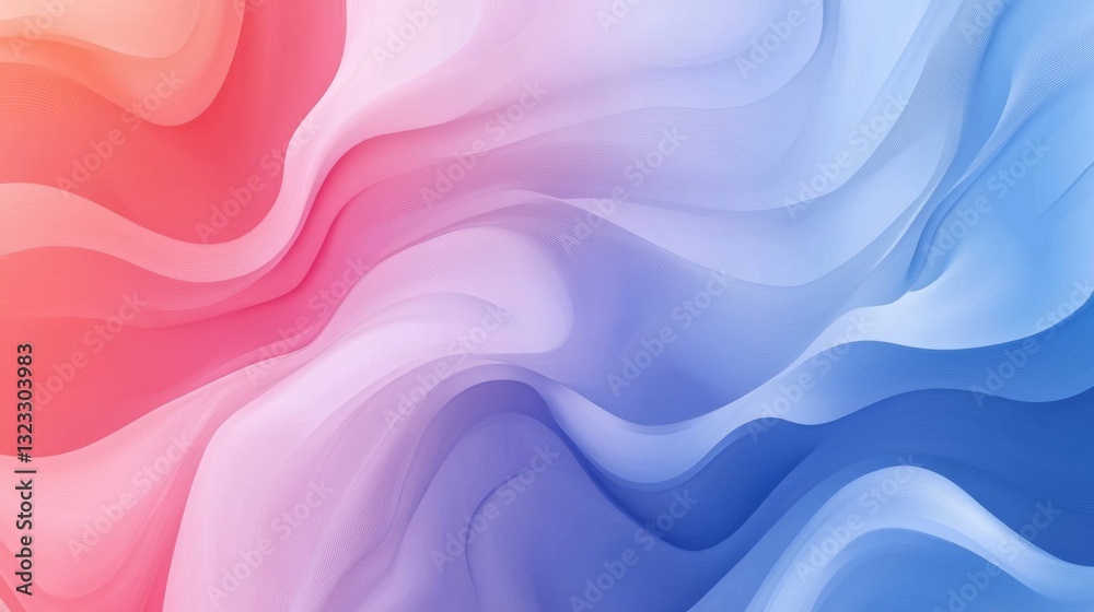 Abstract Color Waves Graphic Design Abstract Color Waves Graphic Design