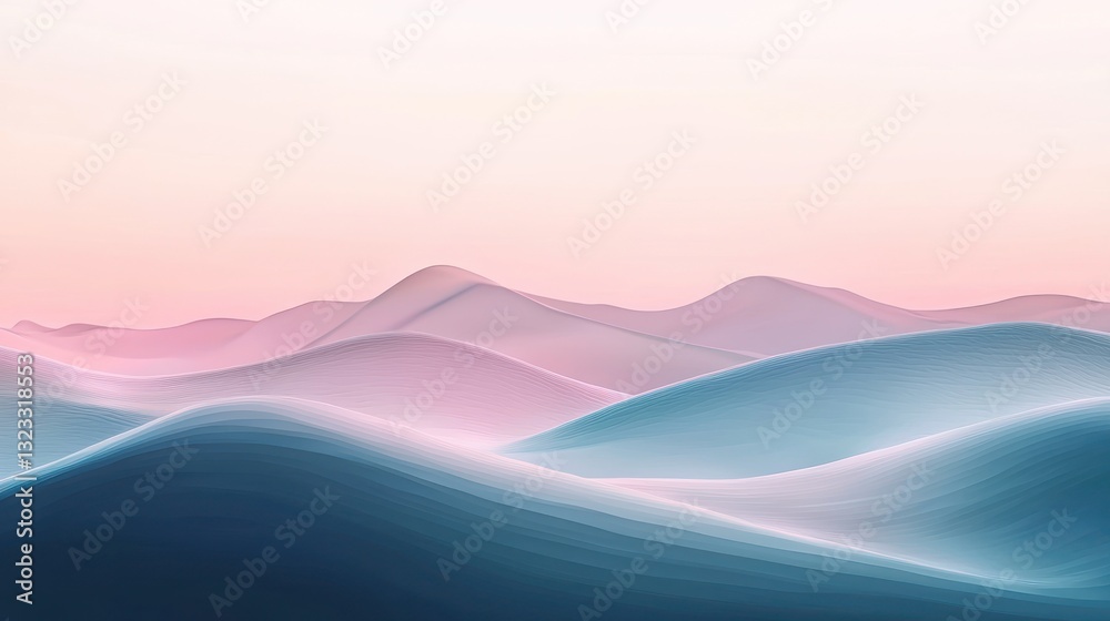 Subtle pastel gradient waves blending smoothly.