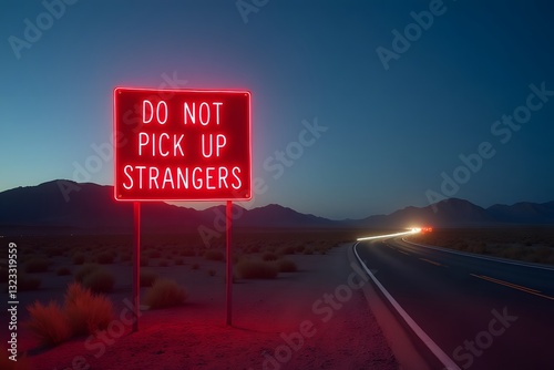 A neon 
