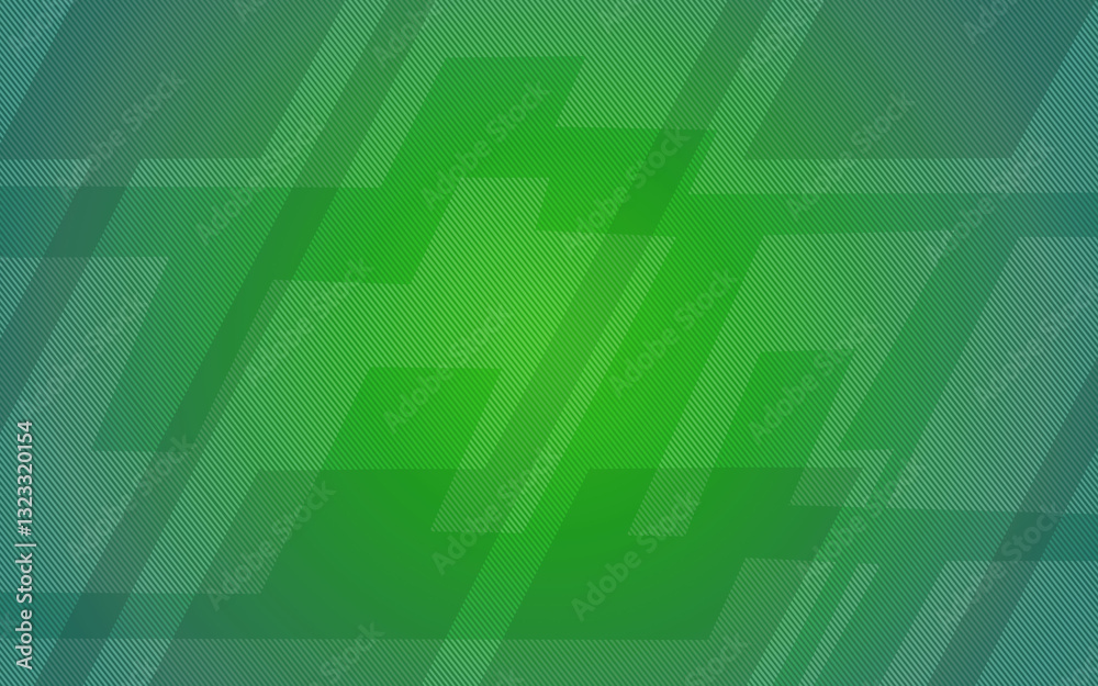 Abstract Green Geometric Background with Diagonal Patterns and Gradient Effects Abstract Green Geometric Background with Diagonal Patterns and Gradient Effects