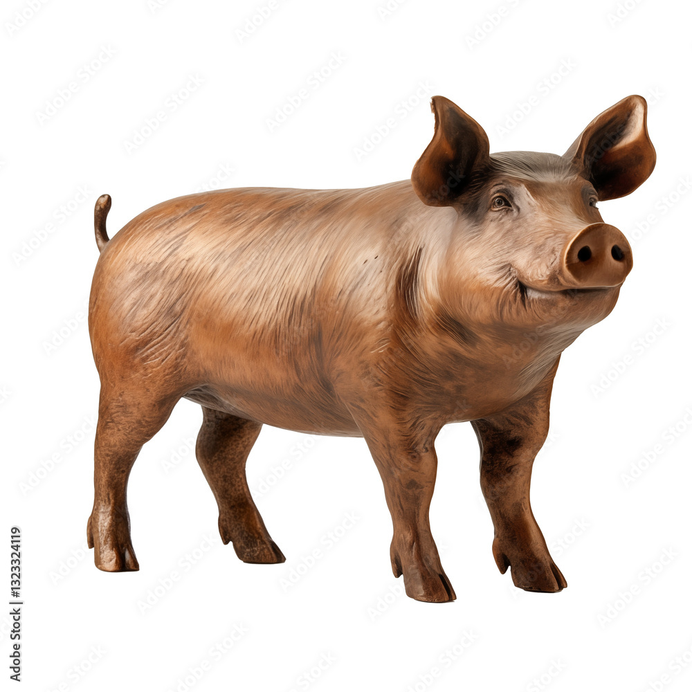 Fototapeta premium pig statue