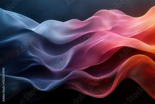 Colorful Curves Design for Header or Banner Use