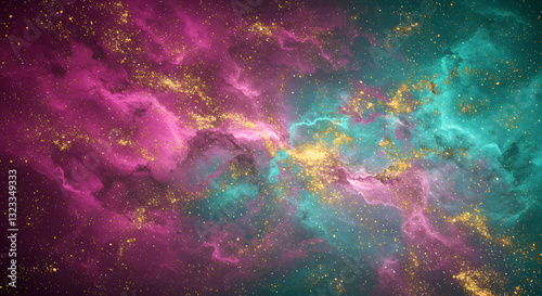 Liquid abstract background with vibrant colors