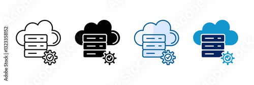 Server Icon Set Multiple Style Collection