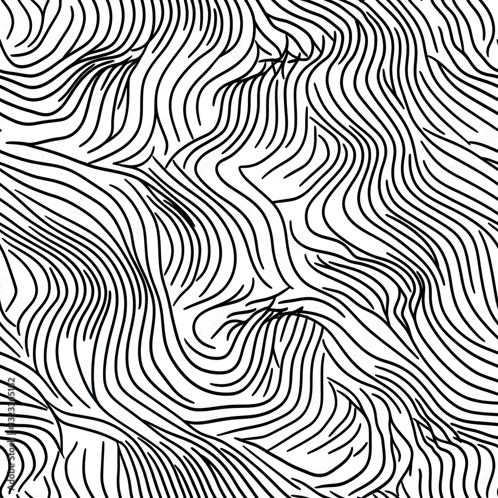Abstract Reticulated Pattern Flowing Wavy Lines for Modern Design Abstract Reticulated Pattern Flowing Wavy Lines for Modern Design