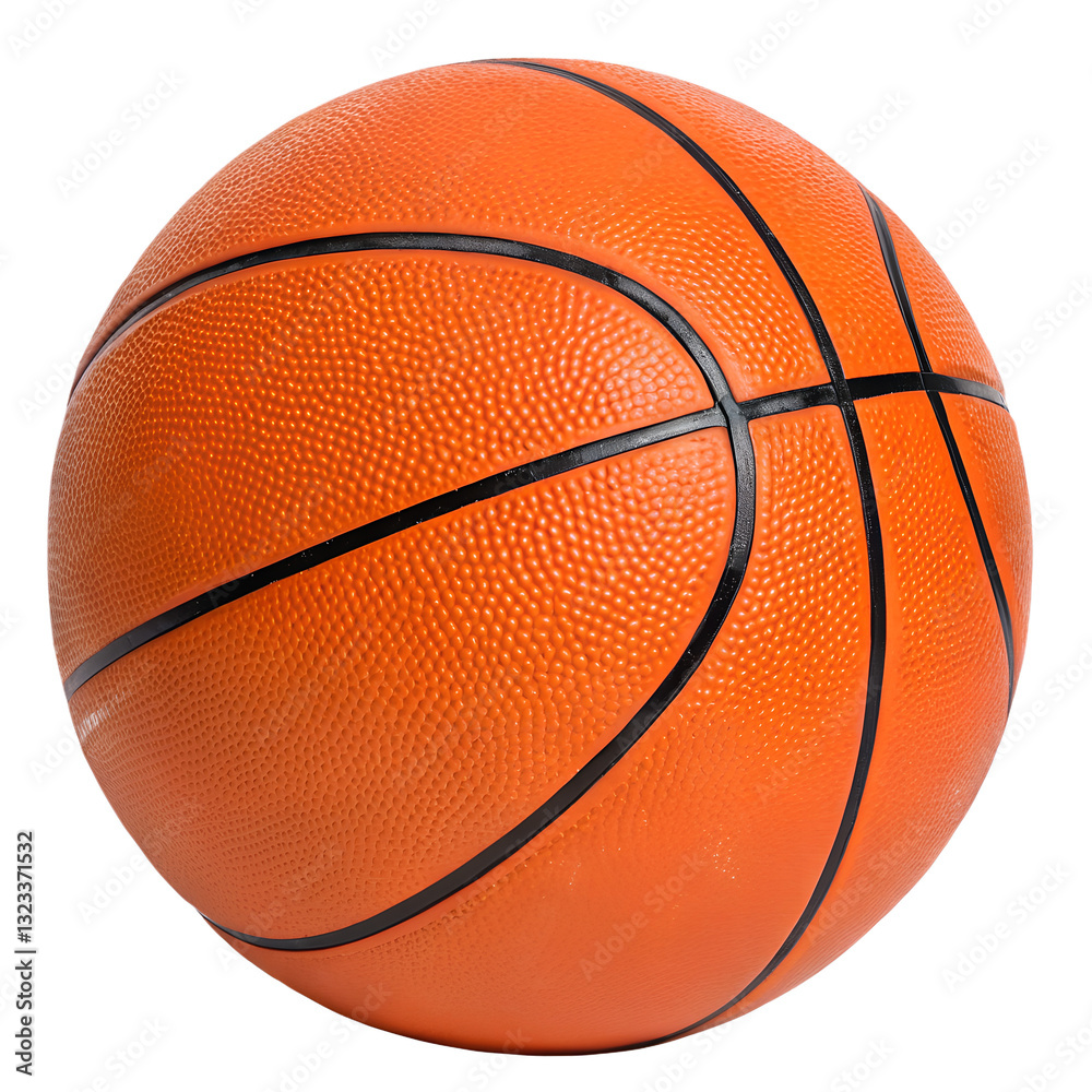 Fototapeta premium Basketball Isolated on Transparent Background
