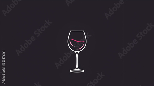 Wine Snob Vector Icon