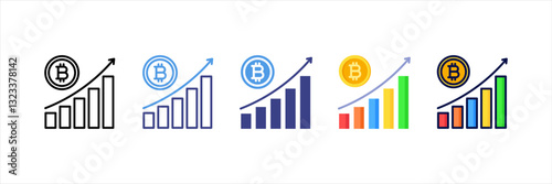 Data Analysis Multi Style Icon Set