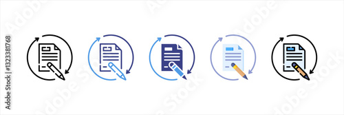 Renewal Multi Style Icon Set