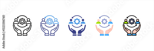 Inclusivity Multi Style Icon Set
