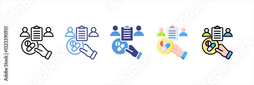 Intervention Multi Style Icon Set