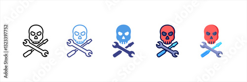 Hacking Tool Multi Style Icon Set