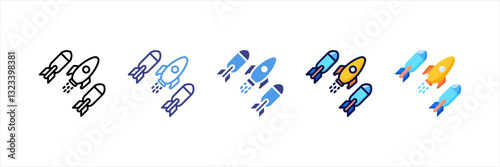 Ddos Multi Style Icon Set