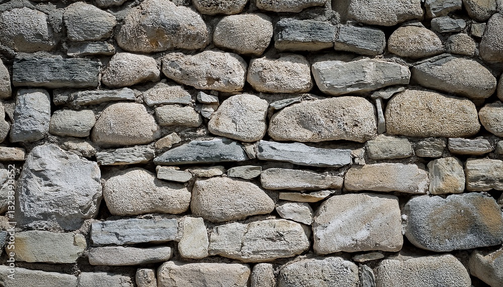 Fototapeta premium weathered limestone wall gray