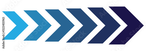 colourful arrow. dynamic moving arrow representing speed, acceleration, fast.  1176