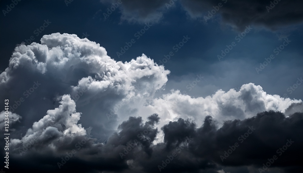 Obraz premium dark sky with clouds cloudscape