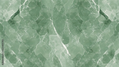 Light green marble texture background showcasing a rough surface with subtle veining ideal for interior decor and ceramic tile applications.