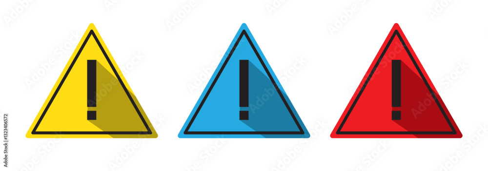 Attention caution sign warning symbol icon set danger Exclamation mark signs Triangular . 1176 Attention caution sign warning symbol icon set danger Exclamation mark signs Triangular . 1176