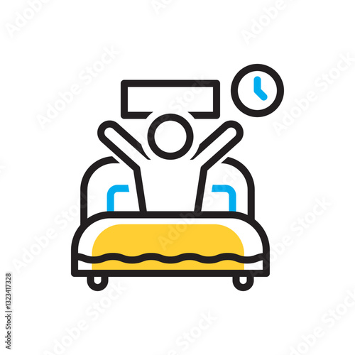 Multi color icon for wake