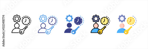 Discipline Multi Style Icon Set