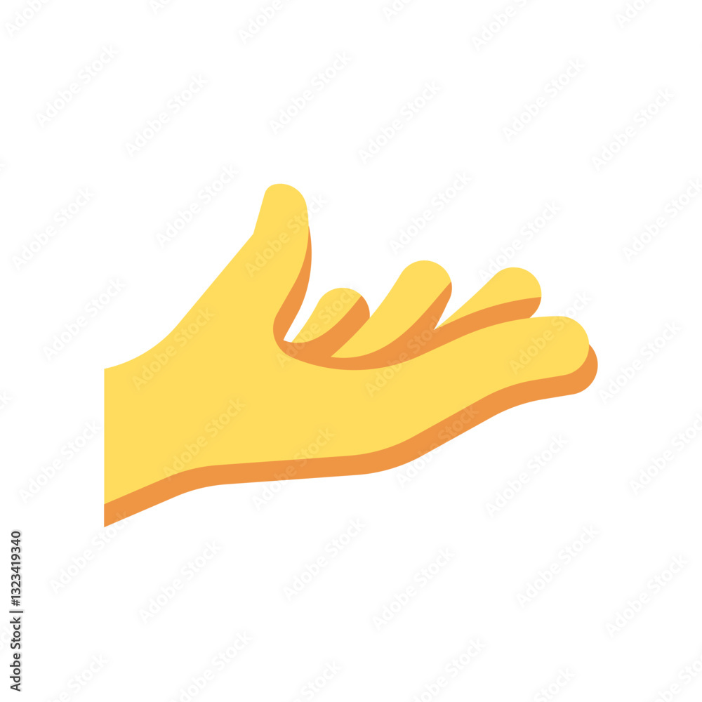 Obraz premium Palm Up Hand 