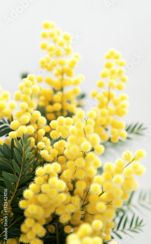 yellow mimosa
