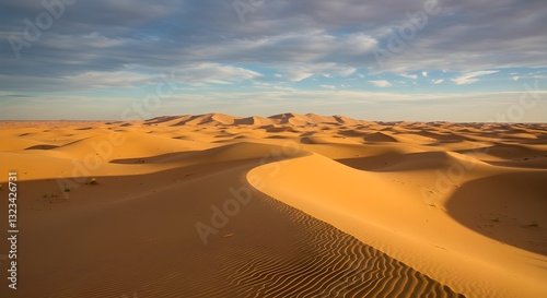 Wallpaper Mural Árbol solitario en el desierto al atardecer: espectacular paisaje de dunas de arena Torontodigital.ca