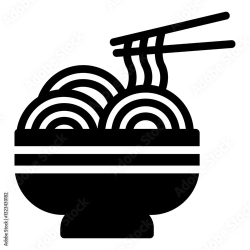 noodles Solid icon